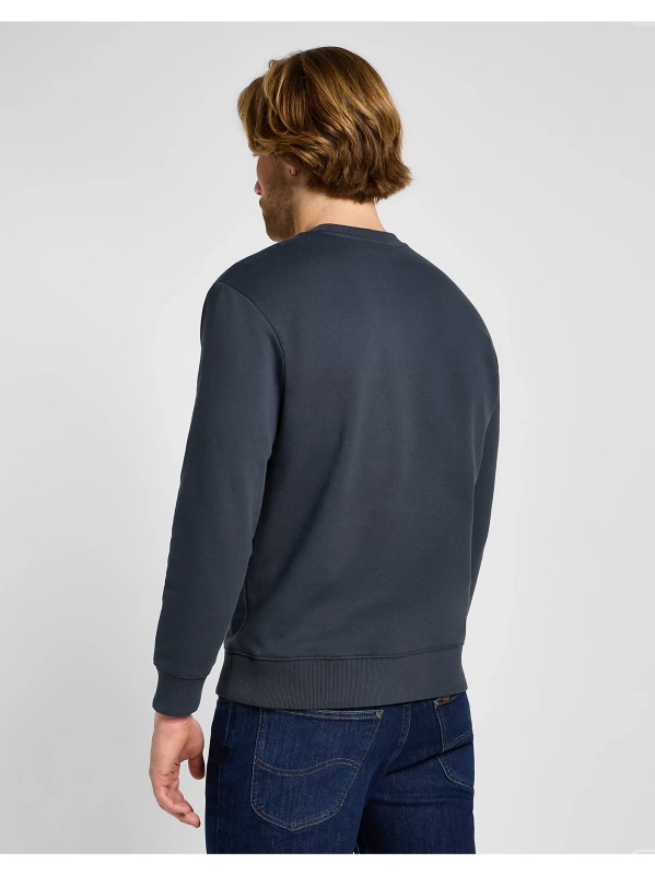 LEE MĘSKA BLUZA WOBBLY LEE SWS DARK MUTED GRAY 112355746 L81M008531