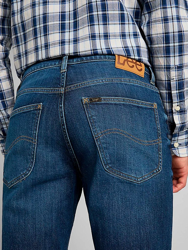 LEE BROOKLYN STRAIGHT MĘSKIE SPODNIE JEANSOWE SEA SALT WORN L452PXEI 112322216