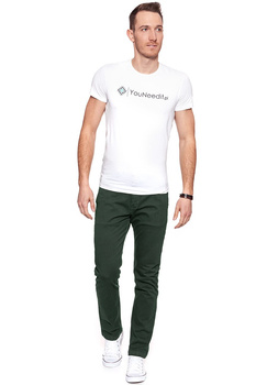 LEE SPODNIE MĘSKIE CHINO GREEN  L768LL15A
