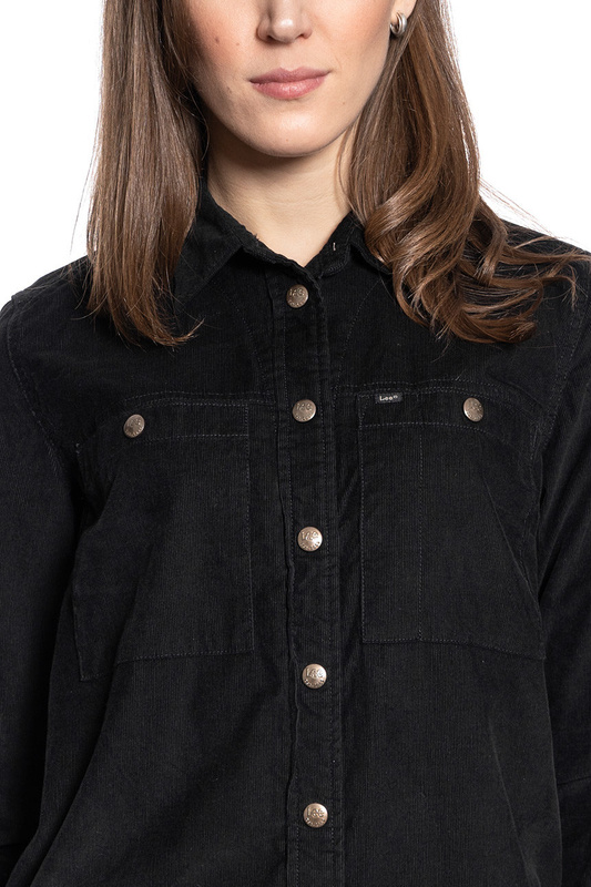 LEE WORKSHIRT DRESS DAMSKA SUKIENKA BLACK L50SMR01 112111405
