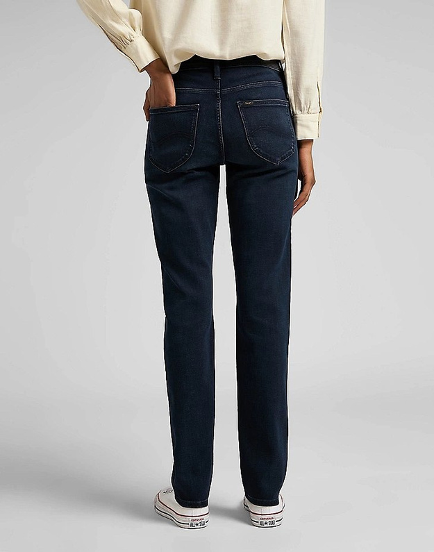 LEE ELLY DAMSKIE SPODNIE JEANSOWE JEANSY DARK LEA L305PHJB 112139768