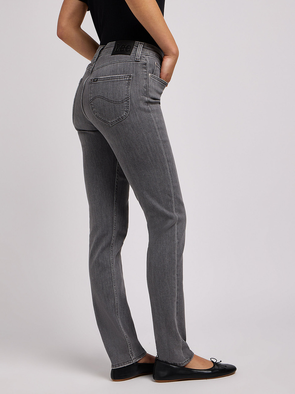 LEE DAMSKIE SPODNIE JEANSOWE LEE ELLY ASH STONE 112349598