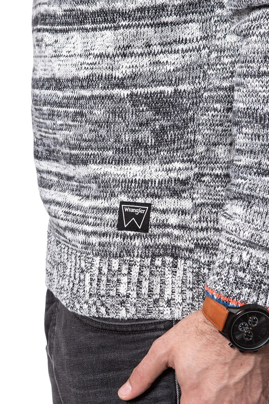 WRANGLER TWISTED CREW GREY MARL W8636QBVB 112132338