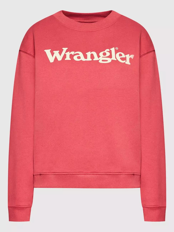 WRANGLER RETRO SWEAT DAMSKA BLUZA KLASYCZNA LOGO HOLLY BERRY W6N0HAXGH 112146216