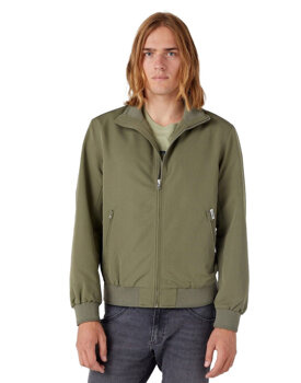 WRANGLER HARRINGTON JACKET MĘSKA KURTKA PRZEJŚCIOWA DUSTY OLIVE W481WWX45 112334267