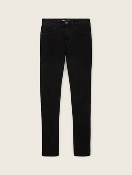 Męskie Spodnie Jeansowe Tom Tailor Troy Czarne Slim Fit 1021160 10270