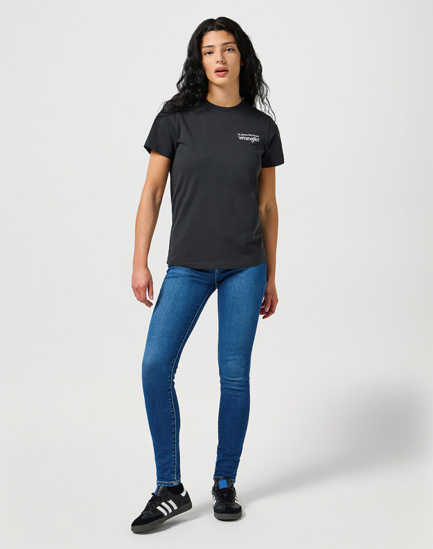 WRANGLER DAMSKIE SPODNIE JEANSOWE HIGH SKINNY AZURE SKY 112355898 W27H017440