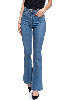 SPODNIE LEE DAMSKIE Flare JACKSON WORN L30FMXAX SAMPLE 112106432