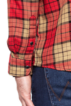 KOSZULA WRANGLER LS WESTERN SHIRT SALSA RED W5969SZWN 112129819