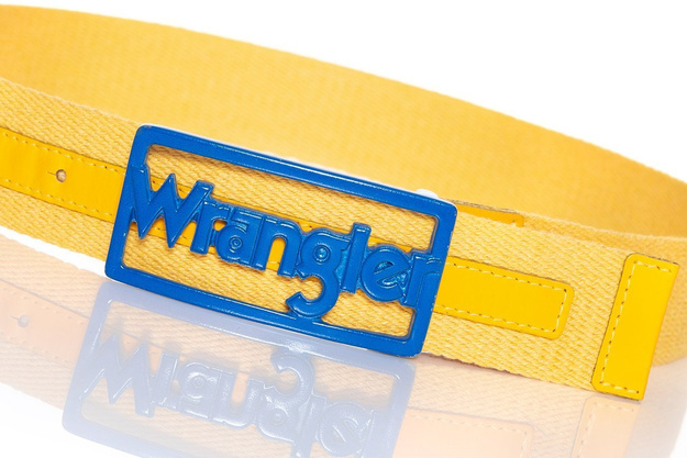 WRANGLER B&Y BELT AMBER YELLOW W0B5687UY 112125549