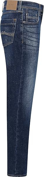 Męskie Spodnie Jeansowe Mustang Style Washington Straight Denim Blue 1014705 5000 982
