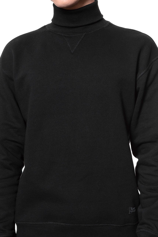 BLUZA LEE HIGHNECK SWS BLACK L82BTJ01 112121988