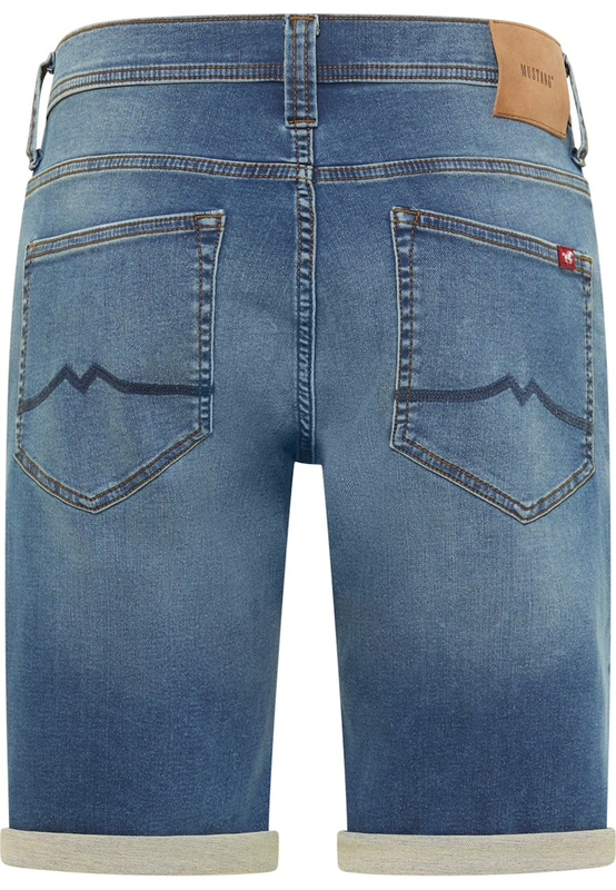 Męskie Szorty Mustang Style Chicago Shorts Z Denim Blue 1016349 5000 773