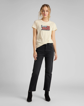 DAMSKIE SPODNIE JEANSOWE LEE Carol CAPTAIN BLACK L30UCPTY 112106734