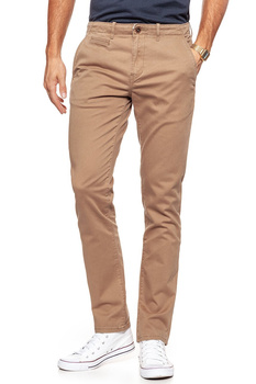 WRANGLER SPODNIE MĘSKIE CHINO TOBACCO BROWN W14LCF81A      $    