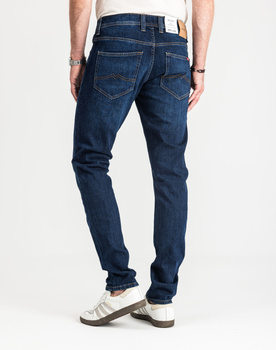 MUSTANG OREGON SLIM MĘSKIE SPODNIE JEANSOWE JEANSY DŻINSY  DENIM BLUE 1015041 5000 982