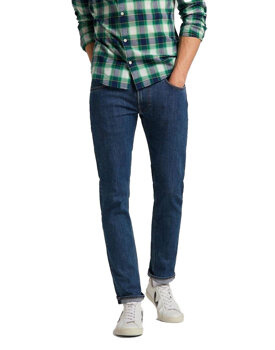 LEE DAREN ZIP FLY MĘSKIE SPODNIE JEANSOWE JEANSY MID STONE WASH L707NLWL 112118300