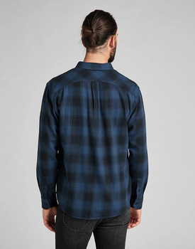 LEE RIVETED SHIRT MĘSKA KOSZULA INSIGINIA BLUE L66IMLSS 112140540