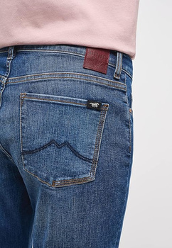 Damskie Spodnie jeansowe Mustang Style Crosby Relaxed Slim Denim Blue 1014314 5000 682