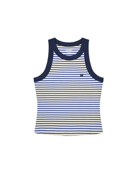 DAMSKA KOSZULKA WRANGLER RINGER TANK MAZARINE BLUE 112362567