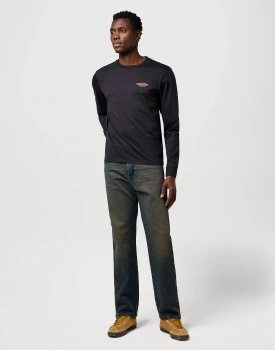 MESKIE SPODNIE WRANGLER FRONTIER NEBULA BLACK 112370956