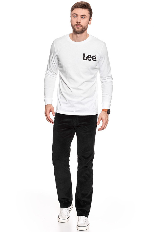LONGSLEEVE LEE LS LOGO TEE WHITE L63NAI12 112115132