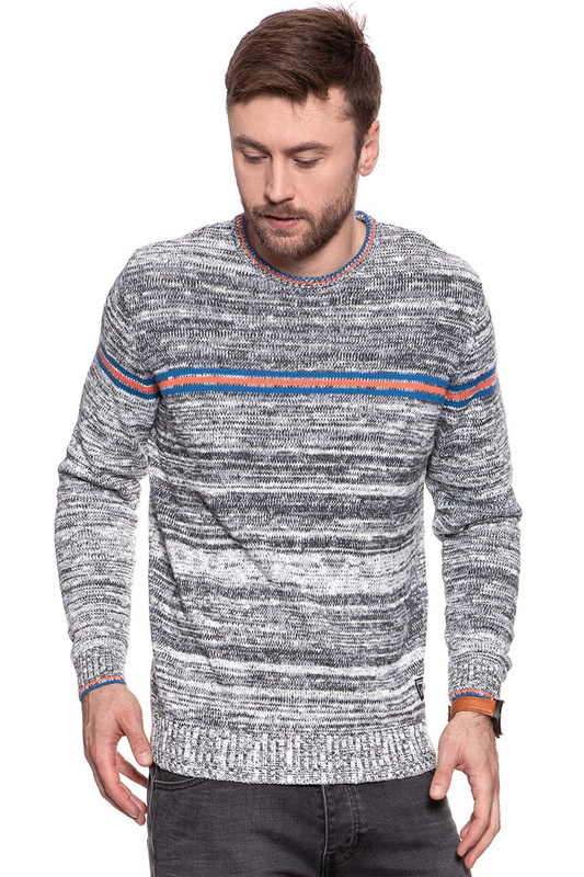 WRANGLER TWISTED CREW GREY MARL W8636QBVB 112132338