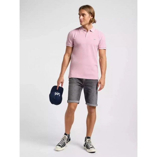 MESKA KOSZULKA LEE PIQUE POLO SOFT MAUVE 112363856