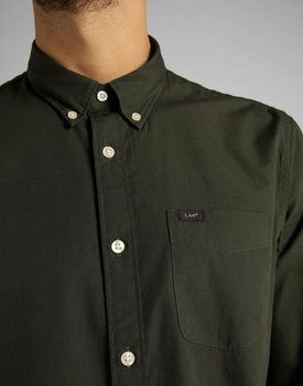LEE BUTTON DOWN MĘSKA KOSZULA SERPICO GREEN L880JKOJ 112123177