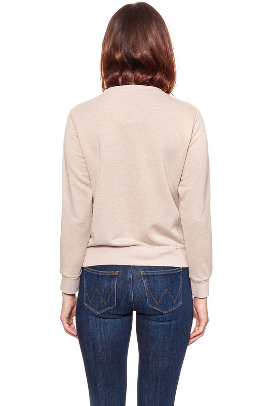 BLUZA WRANGLER DAMSKA BLUZA WRANGLER DAMSKA BEIGE MELE W6077IMWC 112130445