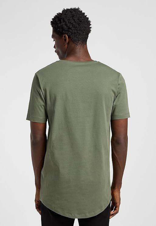 MESKA KOSZULKA LEE SHAPED TEE OLIVE GROVE 112364534