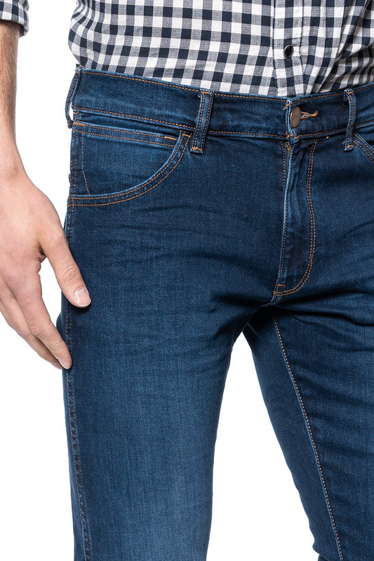 WRANGLER BRYSON MĘSKIE SPODNIE JEANSOWE STATIC BLUE W14XLQ25J 112141173
