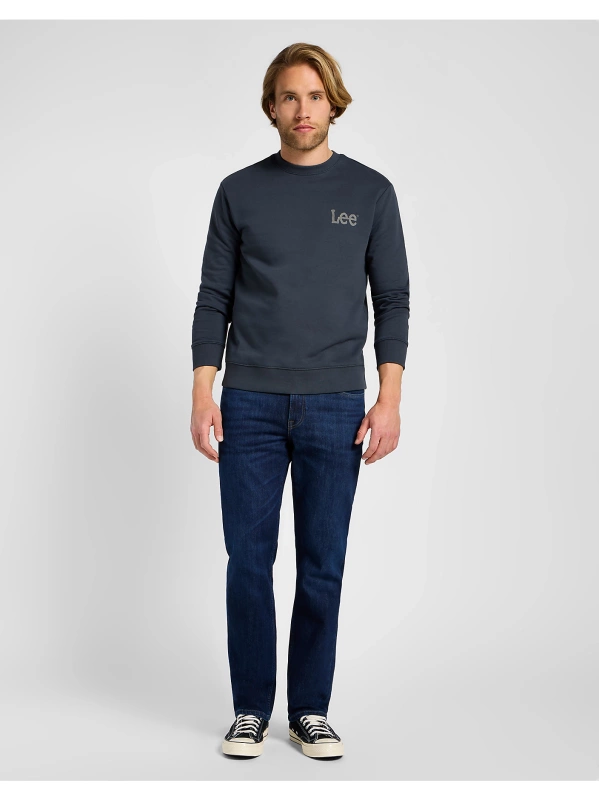 LEE MĘSKA BLUZA WOBBLY LEE SWS DARK MUTED GRAY 112355746 L81M008531