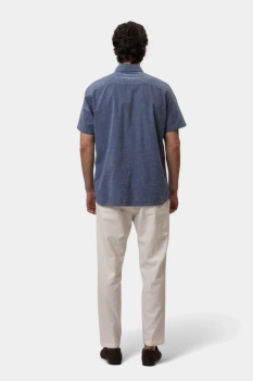 Męska Koszula Mustang Style Berkeley Middle Blue Two Tone 1016252 12722