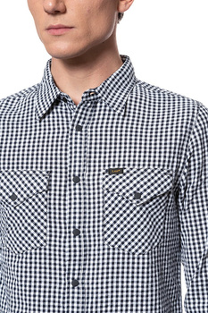LEE WESTERN SHIRT MĘSKA KOSZULA W KRATĘ BLACK L644NL01 112115593