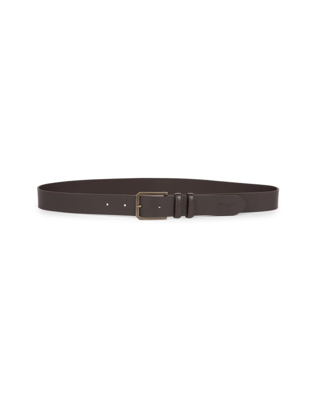 MESKI PASEK WRANGLER SLIM BELT BROWN 112344043