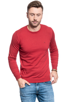 WRANGLER CREWNECK KNIT RED W8A02PX47 112132351