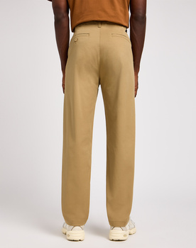 LEE MĘSKIE SPODNIE MATERIAŁOWE LEE RELAXED CHINO CLAY 112342933