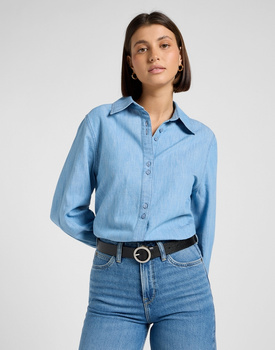 DAMSKA KOSZULA JEANSOWA LEE BALLOON SLEEVE SHIRT NEVER AGES 112370985