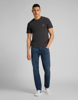 MĘSKI T-SHIRT LEE SS SMALL LOGO TEE WASHED BLACK L60UFQON 112113584