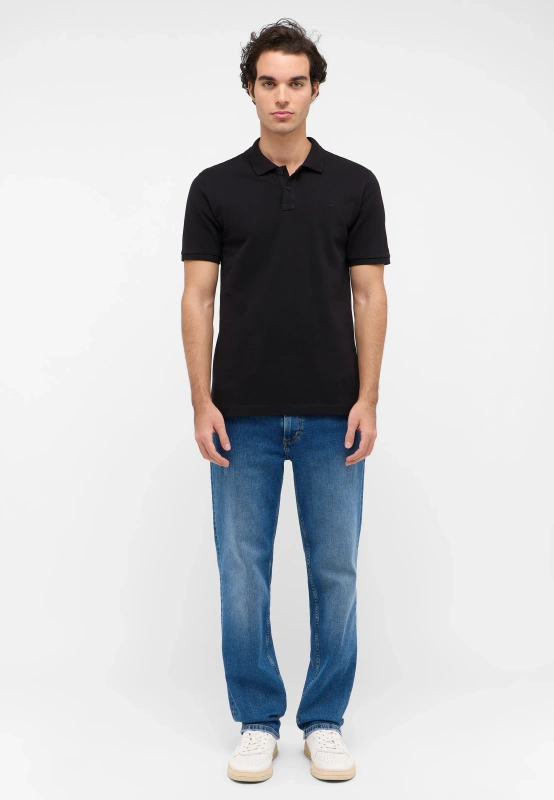 Męskie Spodnie Jeansowe Mustang Style Washington Straight Denim Blue 1016335 5000 582