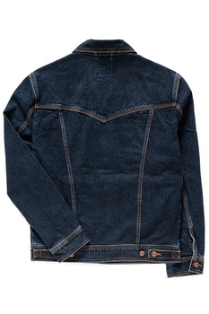 WRANGLER AUTHENTIC JACKET BLUE BLACK W41001705 112128721