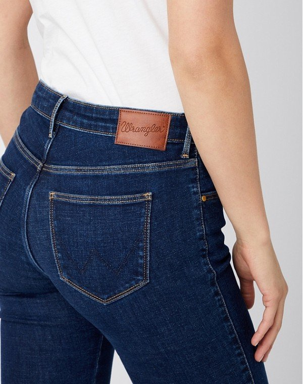 WRANGLER SLIM DAMSKIE SPODNIE JEANSOWE 112141295
