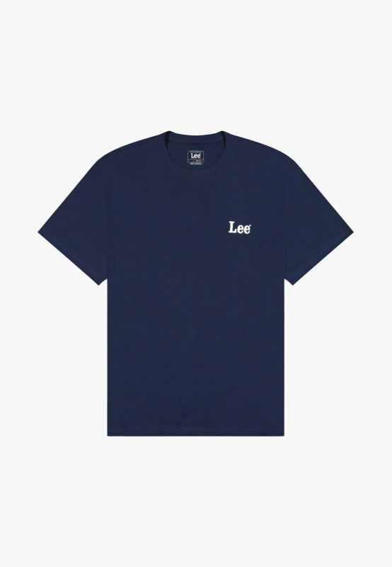 MESKA KOSZULKA LEE SS SMALL LOGO TEE RIVET NAVY 112370502