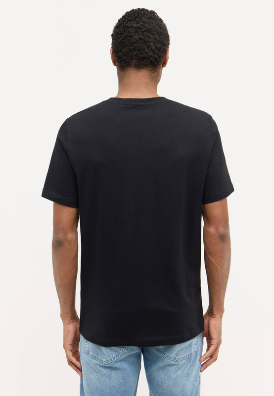 Męski T-Shirt Koszulka MUSTANG Style Austin Black 1014695 4142