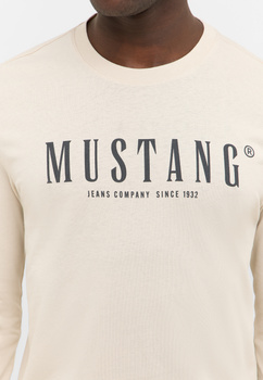 Męski Longsleeve Mustang Style Asheville Oatmeal 1016873 4092
