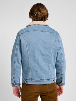 LEE MĘSKA KURTKA JEANSOWA LEE SHERPA JACKET FALLOUT 112355556
