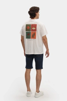 Męskie Szorty Mustang Style Chicago Shorts Z Denim Blue 1016349 5000 802