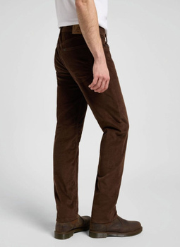 MESKIE SPODNIE LEE DAREN ZIP FLY ARABICA 112370650