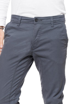 TOM TAILOR SPODNIE MĘSKIE SOLID STRETCH TWILL JOGG CHINO NAVY 6403965.00.12 COL. 6889